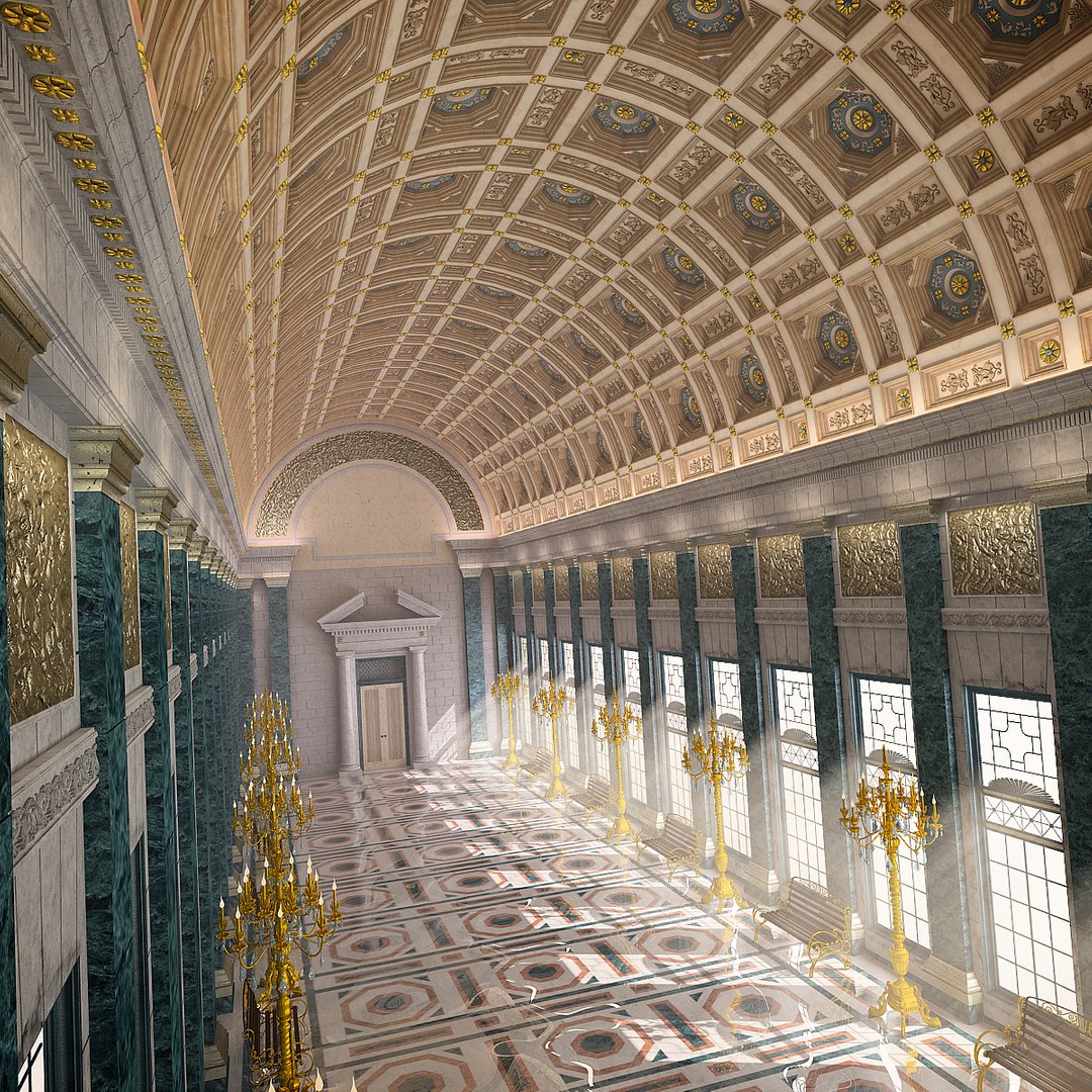 3d Renaissance Hall