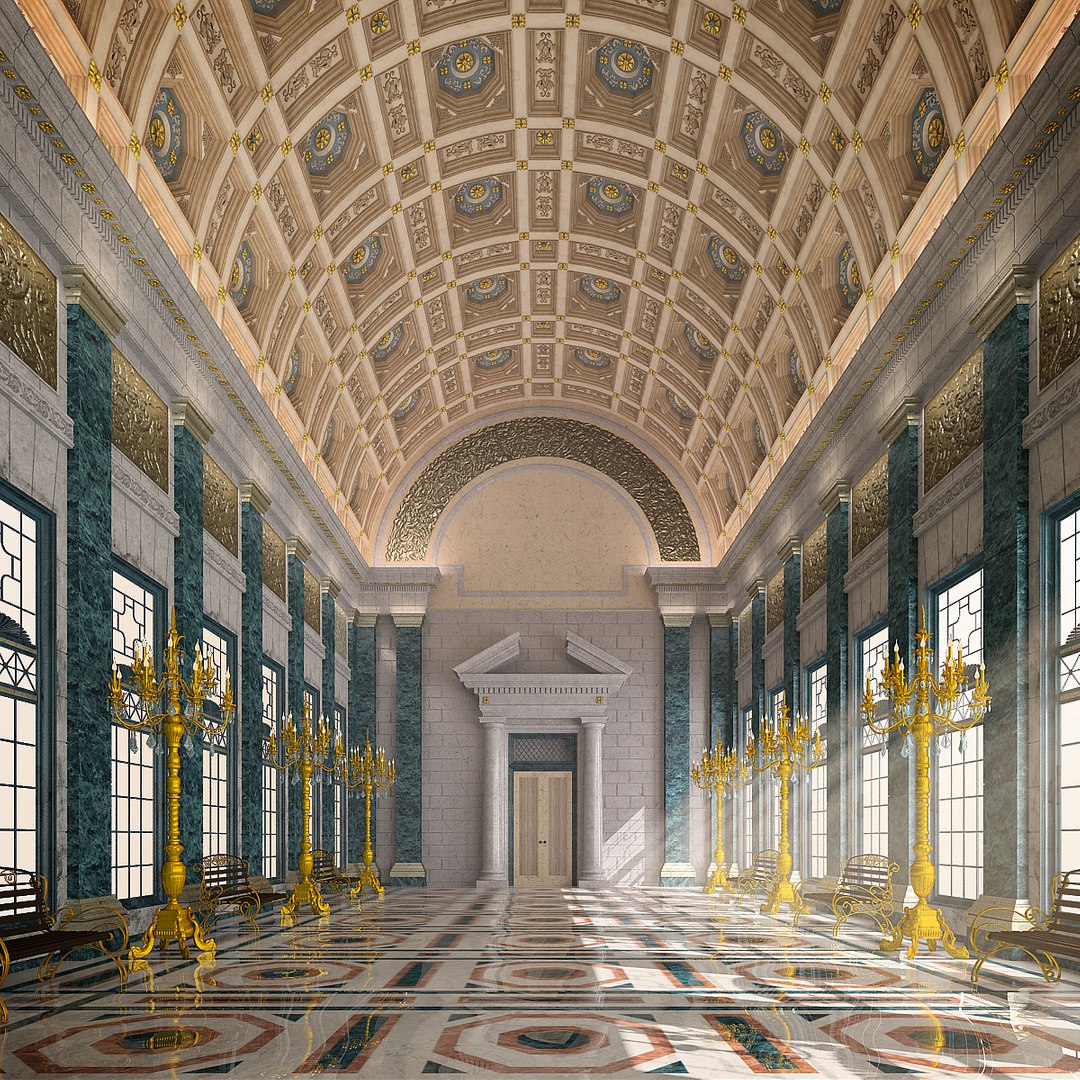 3d Renaissance Hall