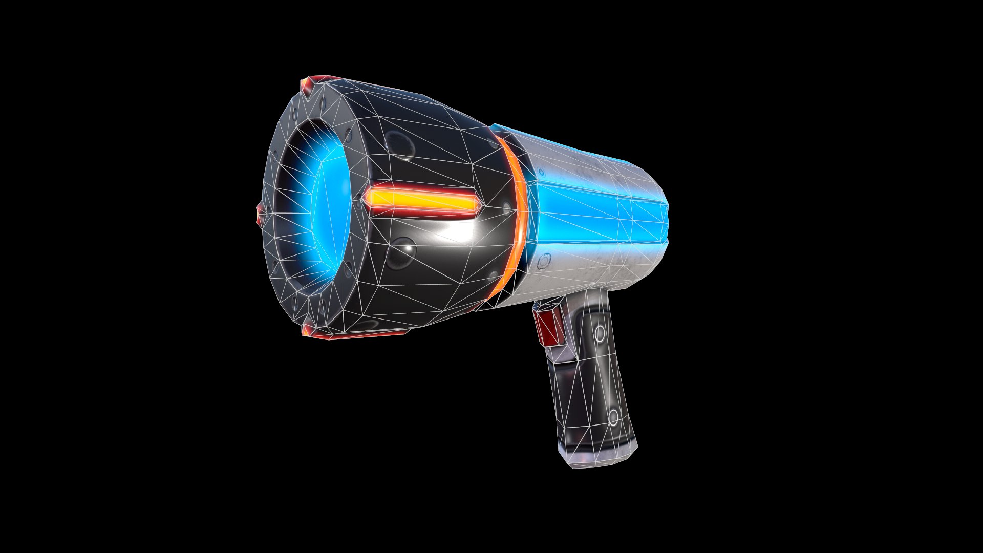 Sci-fi Blaster 3D - TurboSquid 1411406