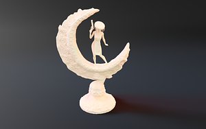 la tueuse au claire 3D model