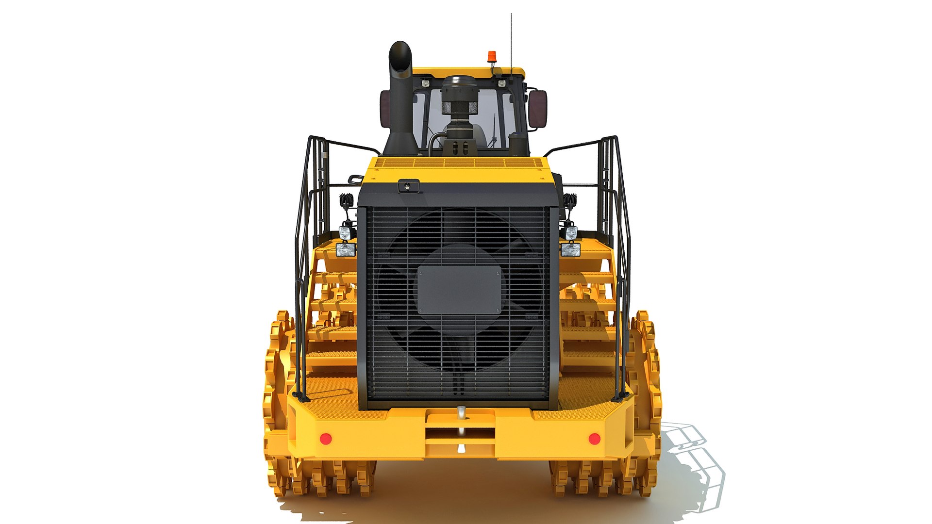 3D Soil Compactor Model - TurboSquid 2156285