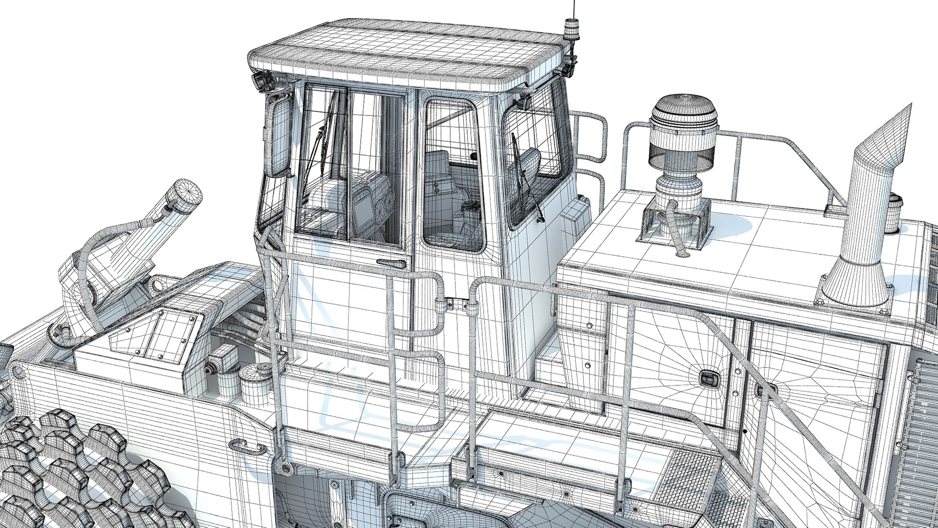 3D Soil Compactor Model - TurboSquid 2156285