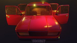 Lada 1005 Rigged