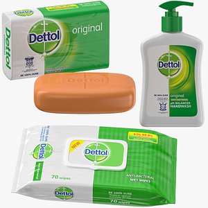 products dettol 3D model
