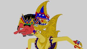 Wayang Kulit Kartamarma 3D model