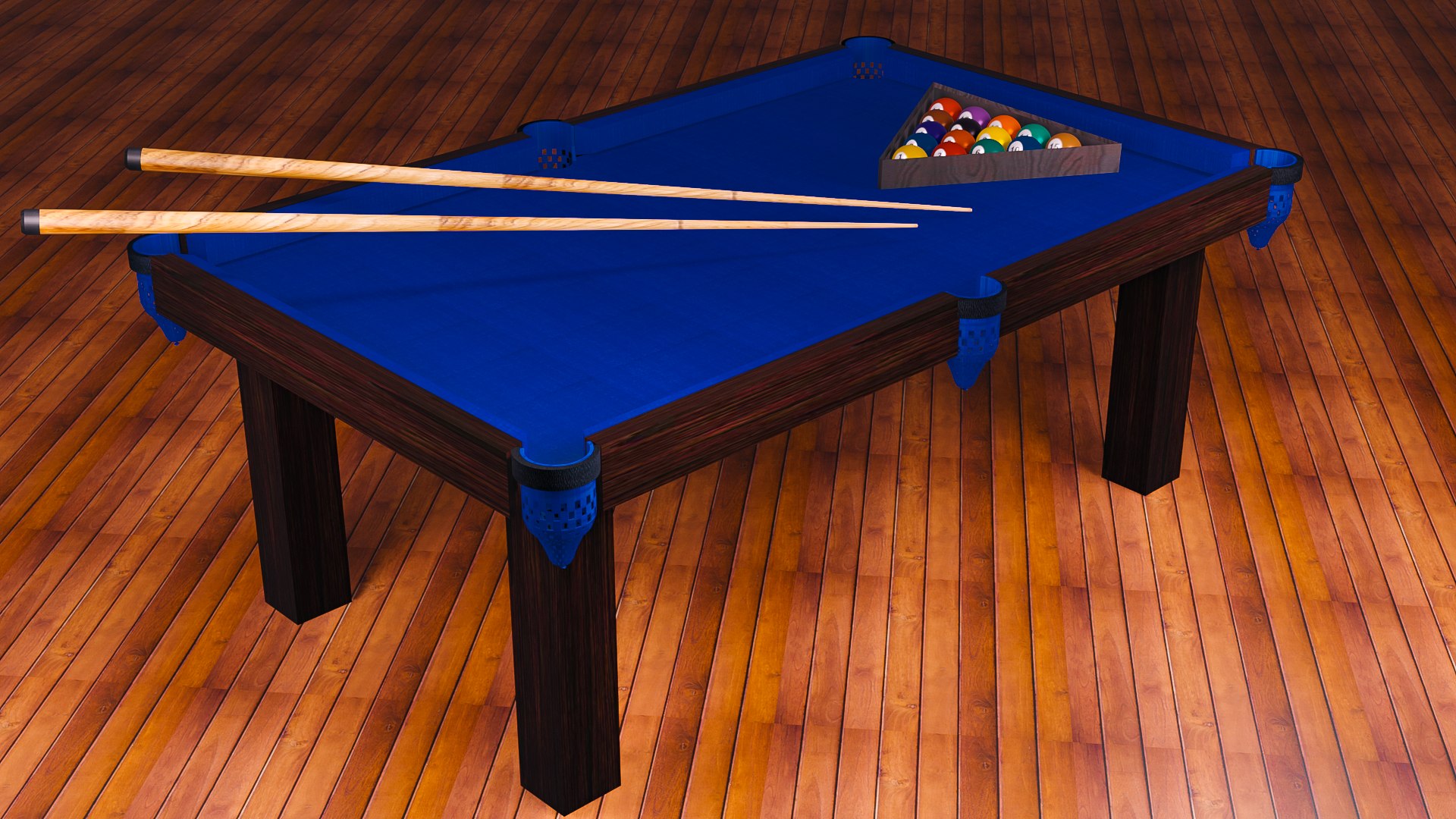 3D Mesa de Bilhar Snooker - TurboSquid 1782398