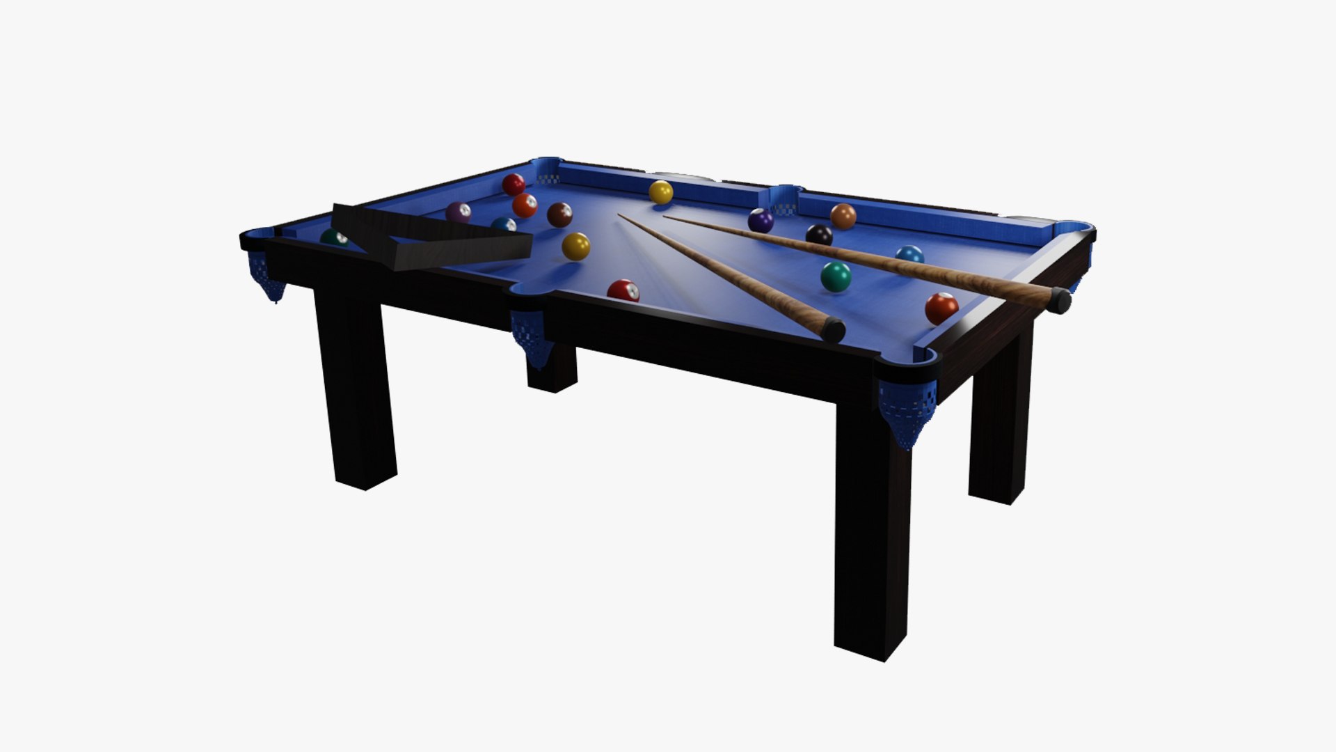 3D Mesa de Bilhar Snooker - TurboSquid 1782398