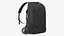 3D Compact Travel Backpack with Wireless Speaker Black model