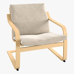 Ikea Poang Low Back Armchair