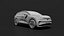 フォルクスワーゲン ID.4 3Dモデル 電気SUV