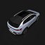 フォルクスワーゲン ID.4 3Dモデル 電気SUV