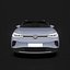 フォルクスワーゲン ID.4 3Dモデル 電気SUV
