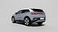 フォルクスワーゲン ID.4 3Dモデル 電気SUV