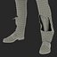 Modelo 3D Zombie Con Cabello
