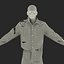 Modelo 3D Zombie Con Cabello