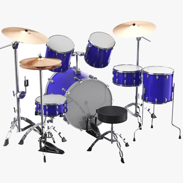 Drum kit 3D model