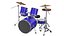 Drum kit 3D model