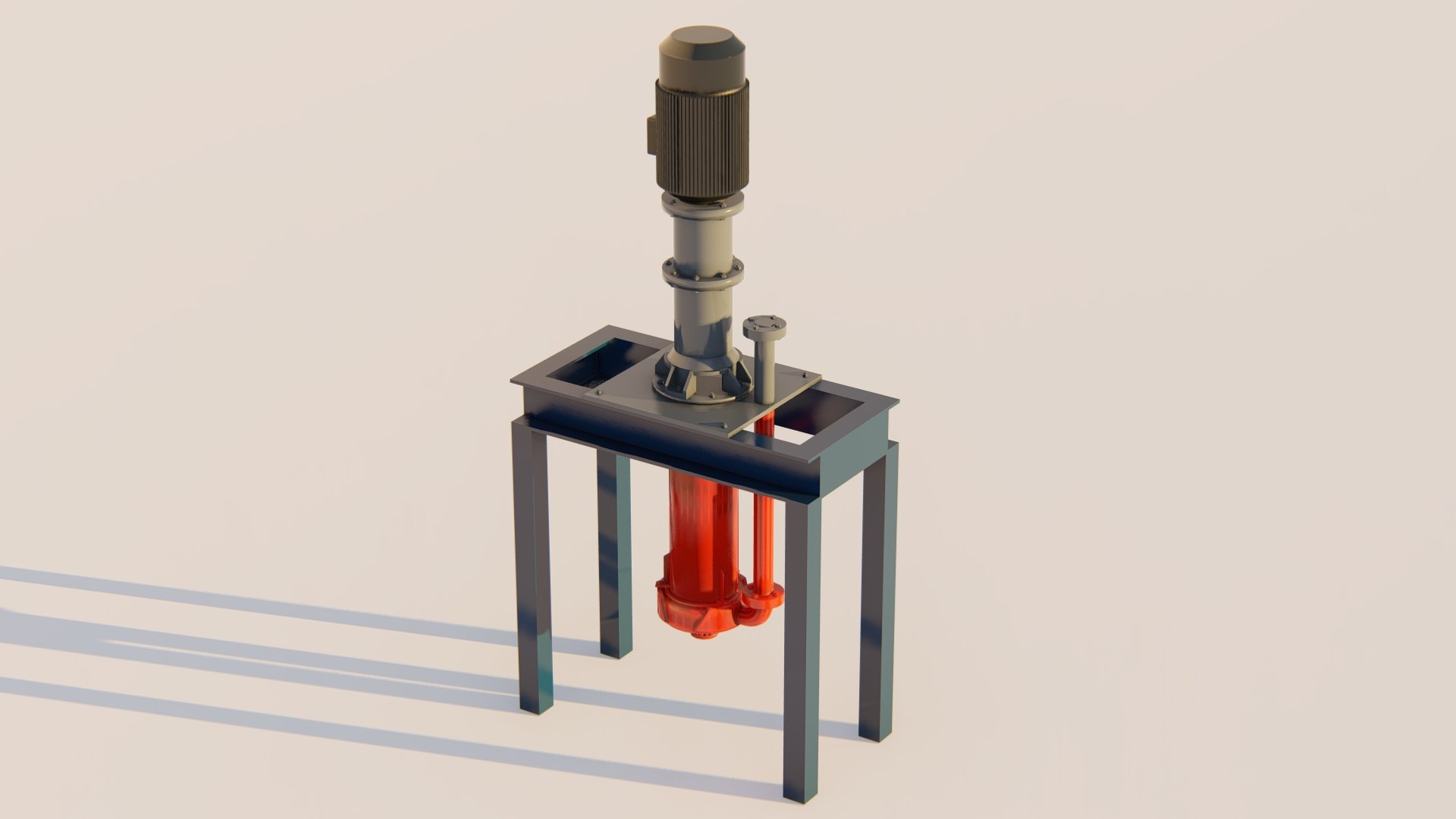 Vertical Pump Model - TurboSquid 2058231