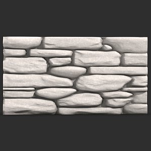 3D 6 Models Stone Walls 4