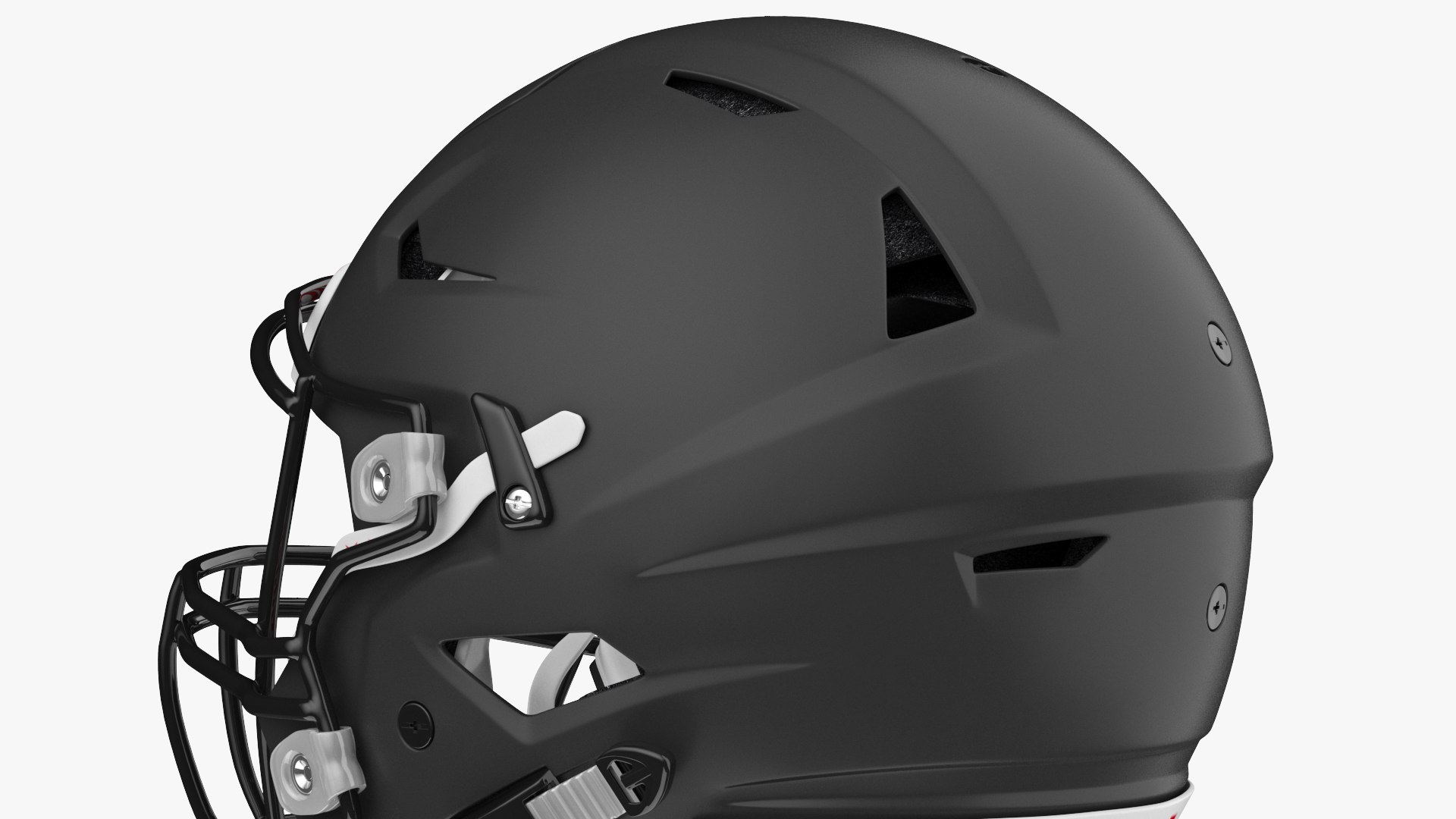 Football Helmet Riddell 2 Model TurboSquid 1954478
