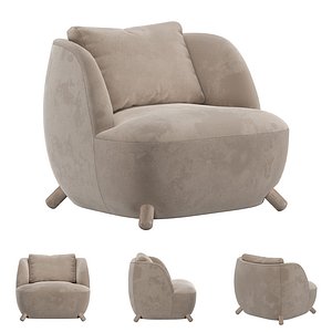 3D Cora armchair