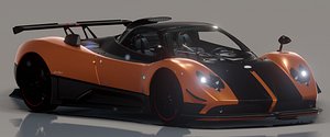 Pagani Zonda Cinque - Photorealistic