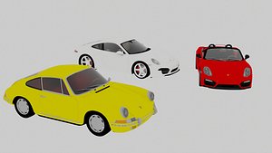Porsche Vehicle Pack model