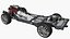 Car Chassis with Engine collection model