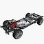 Car Chassis with Engine collection model