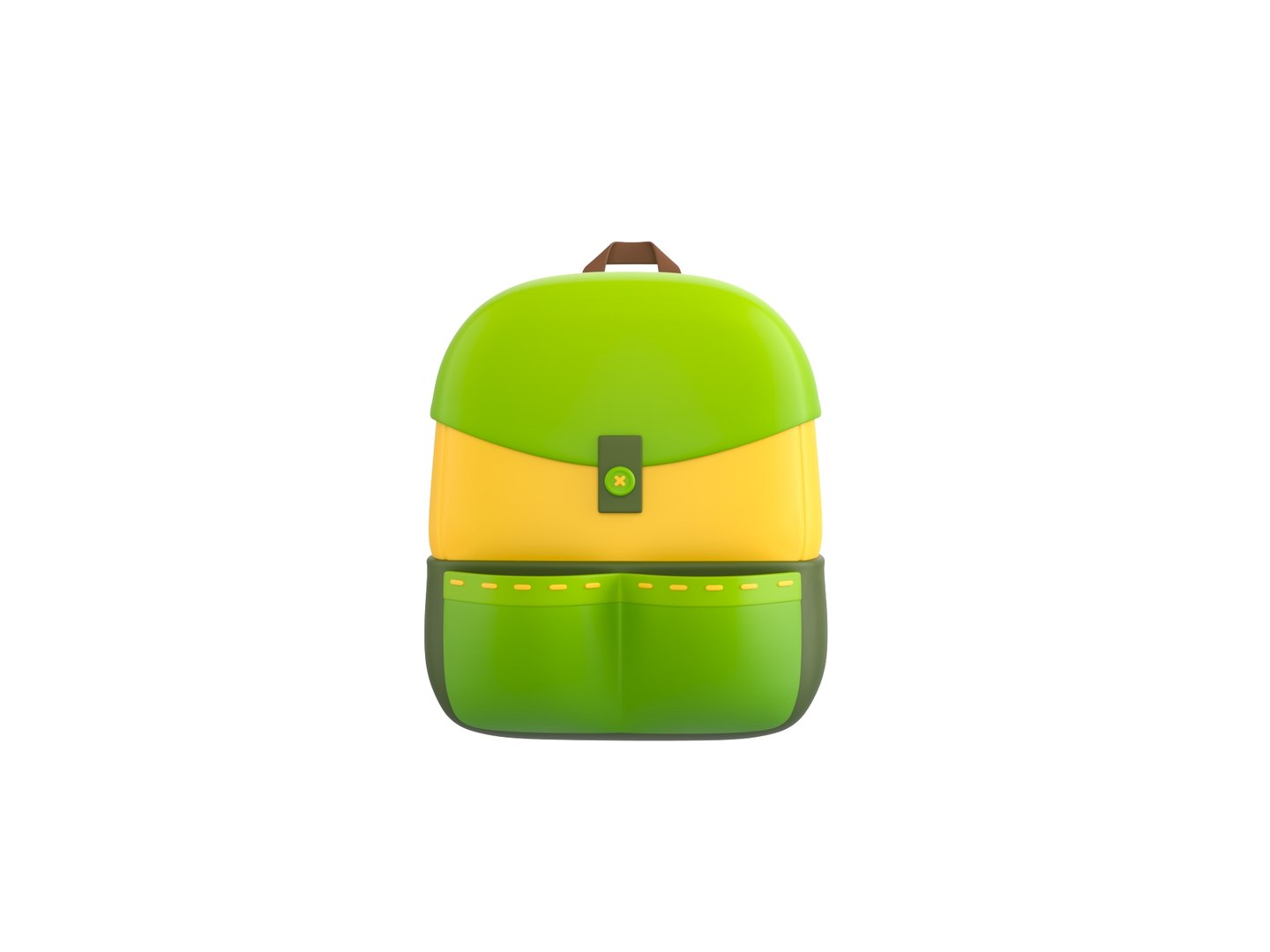 3D Effect - Personalized Backpack SBBPT82 main image 1