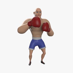 boxer character model