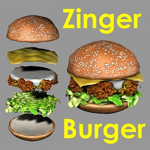 Zinger Burger model