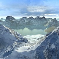 Landscape Snowy Alaska