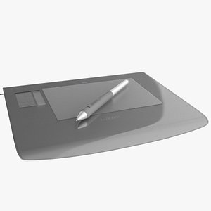 wacom intuos 3 3d model