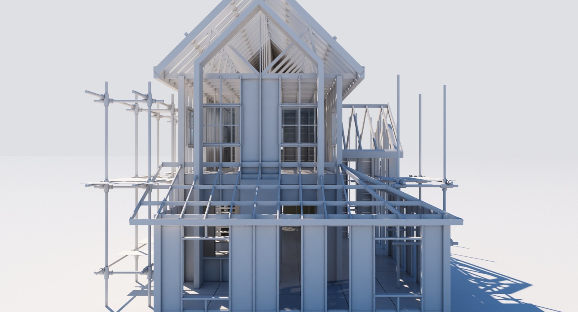 Building Construction Model - TurboSquid 1239402