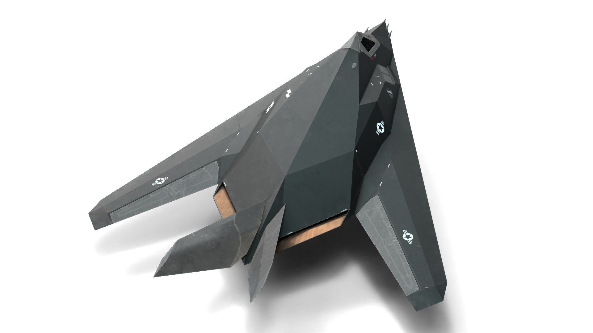 3D Rigged MA F-117 Aircraft https://p.turbosquid.com/ts-thumb/aC/o4ut0I/G0/image0008/png/1761758867/1920x1080/fit_q87/a0c7472ac83bfbcdf5f266857651f3121a475ee4/image0008.jpg