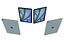 Apple iPad Air 11 2025 Blue Low Poly
