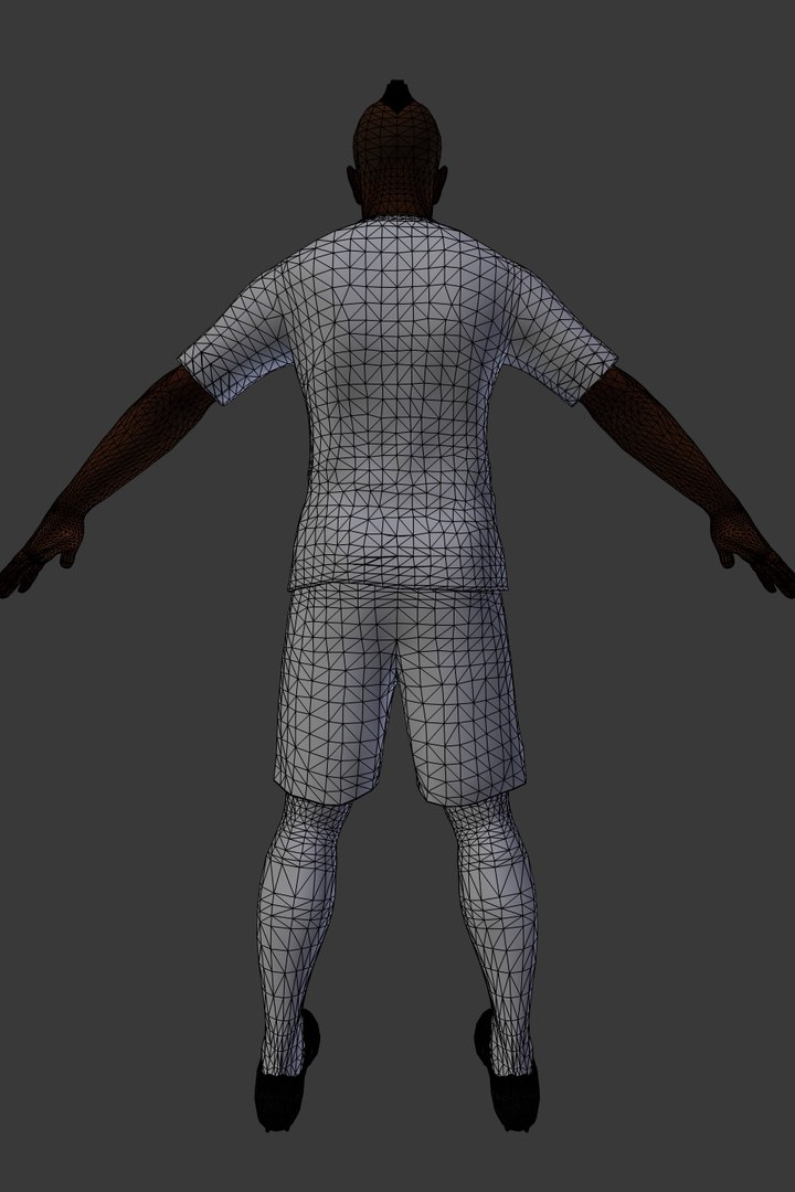Football Player Model - TurboSquid 1275881