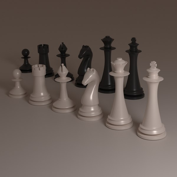 3D model Chess Set