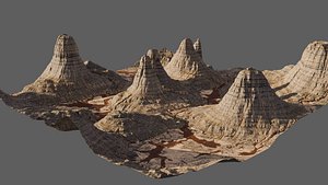 8K Detailed Landscape model