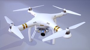 Quadrocopters - Phantom Low poly