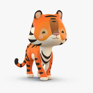 Cartoon Tiger