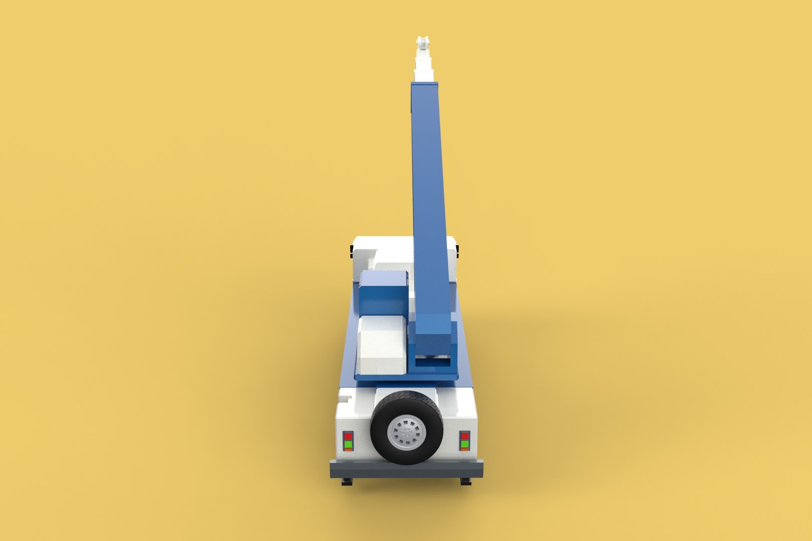 3D RESCUE CRANE TRUCK SAR LIFTING LORRY RIG EMERGENCY DUTY VEHICLE ...