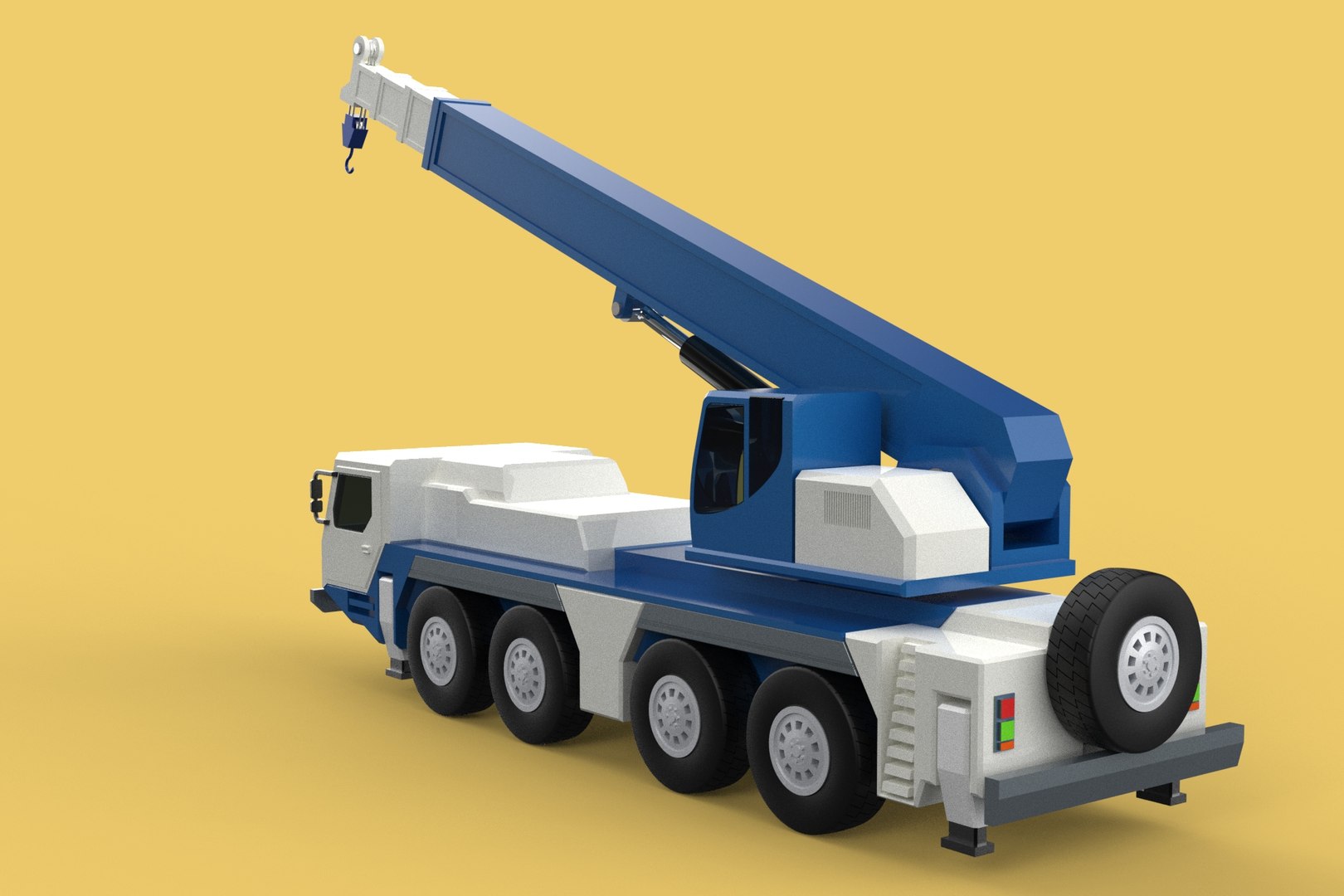 3D RESCUE CRANE TRUCK SAR LIFTING LORRY RIG EMERGENCY DUTY VEHICLE ...