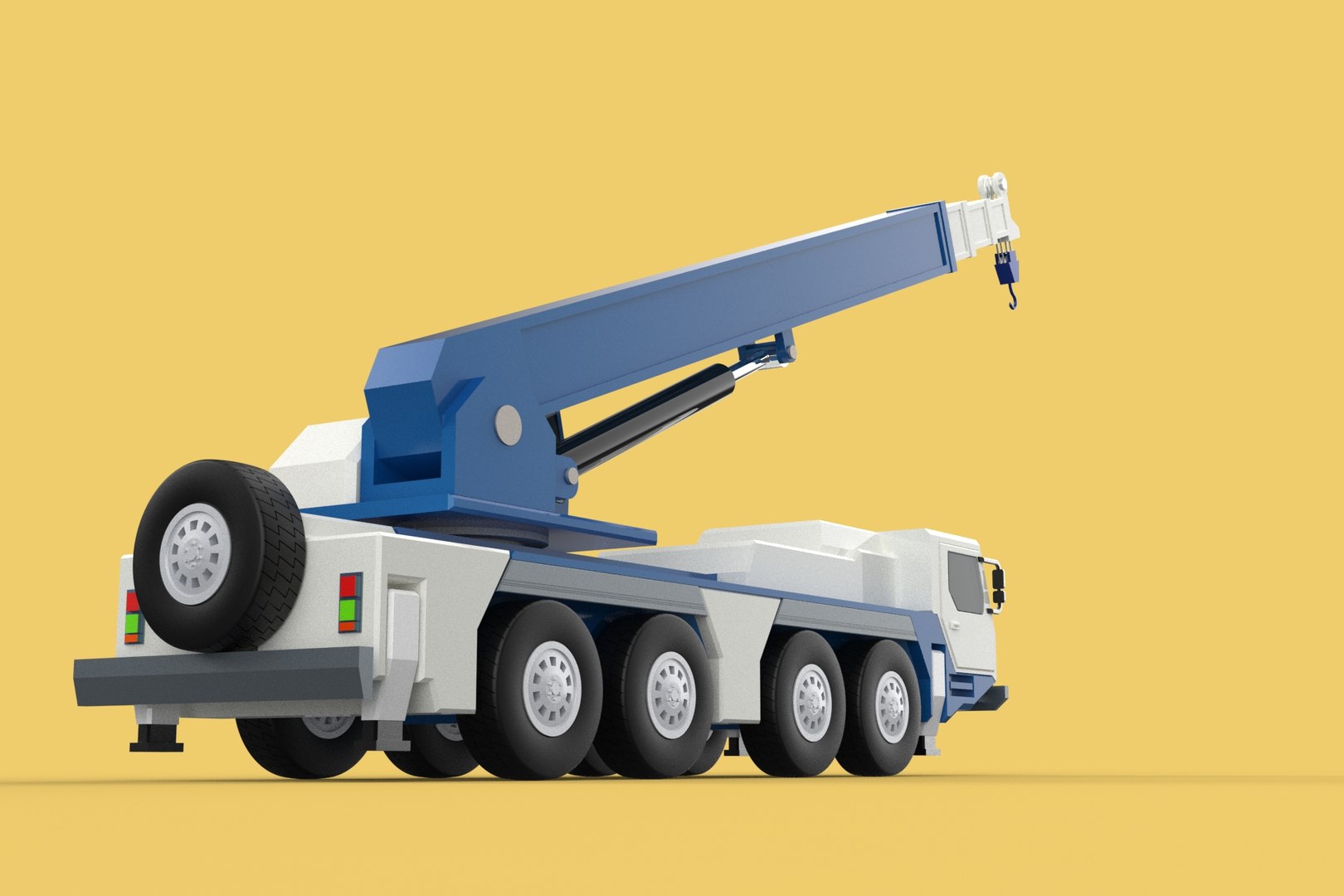 3D RESCUE CRANE TRUCK SAR LIFTING LORRY RIG EMERGENCY DUTY VEHICLE ...