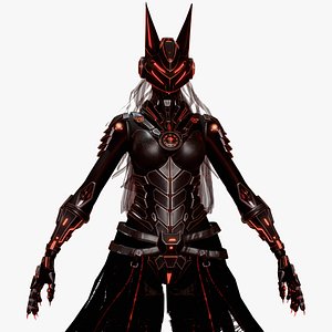 Sci-Fi Futuristic Samurai