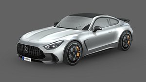 3D Mercedes-Benz AMG GT Coupe 2024