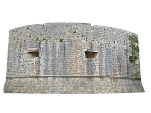 wall castle 3D model