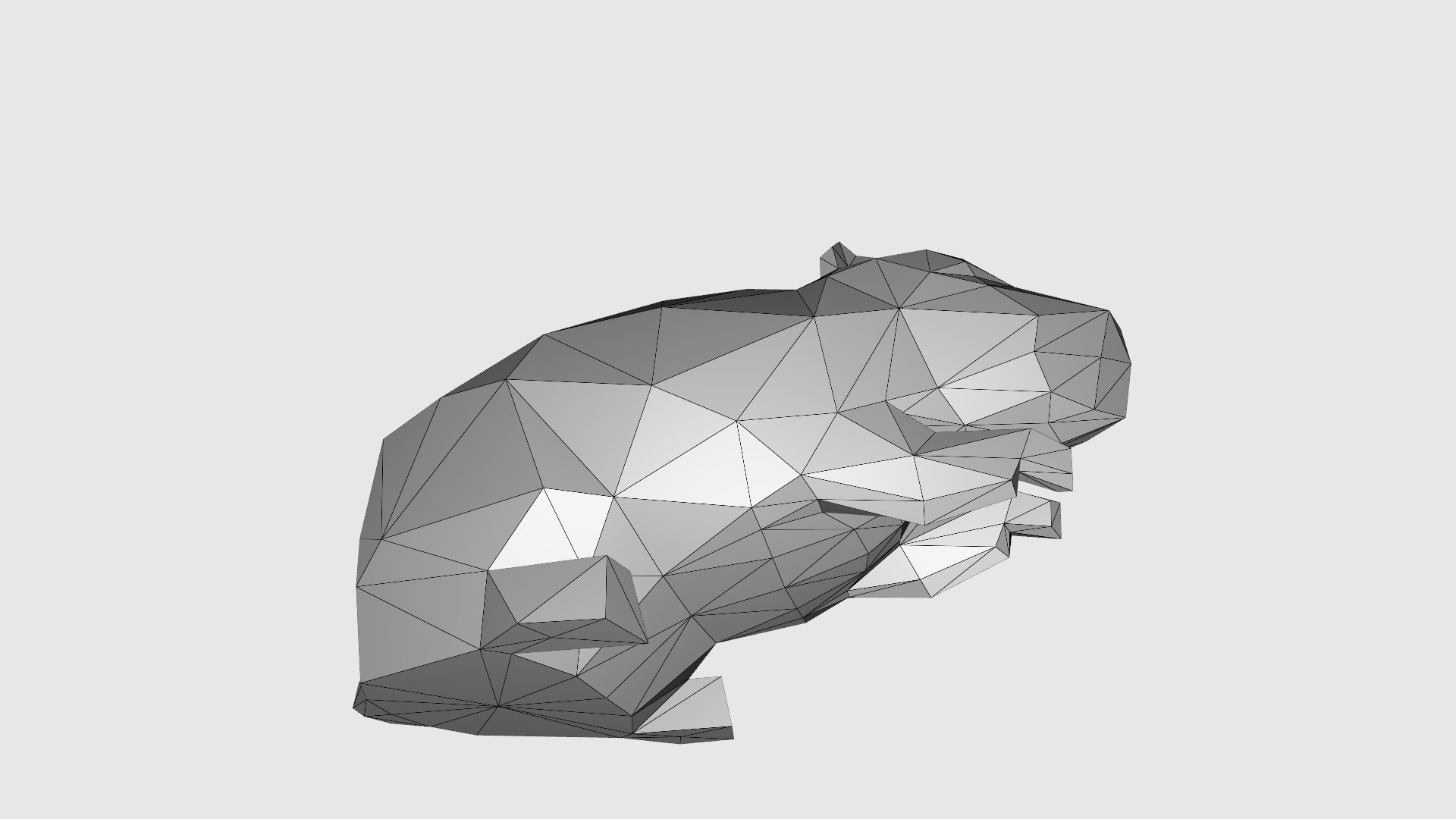 Low Poly Hamster 3D Model 3D Model - TurboSquid 2365482