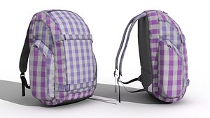 sport backpack 3d max